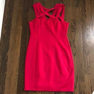 Guess hot pink dress